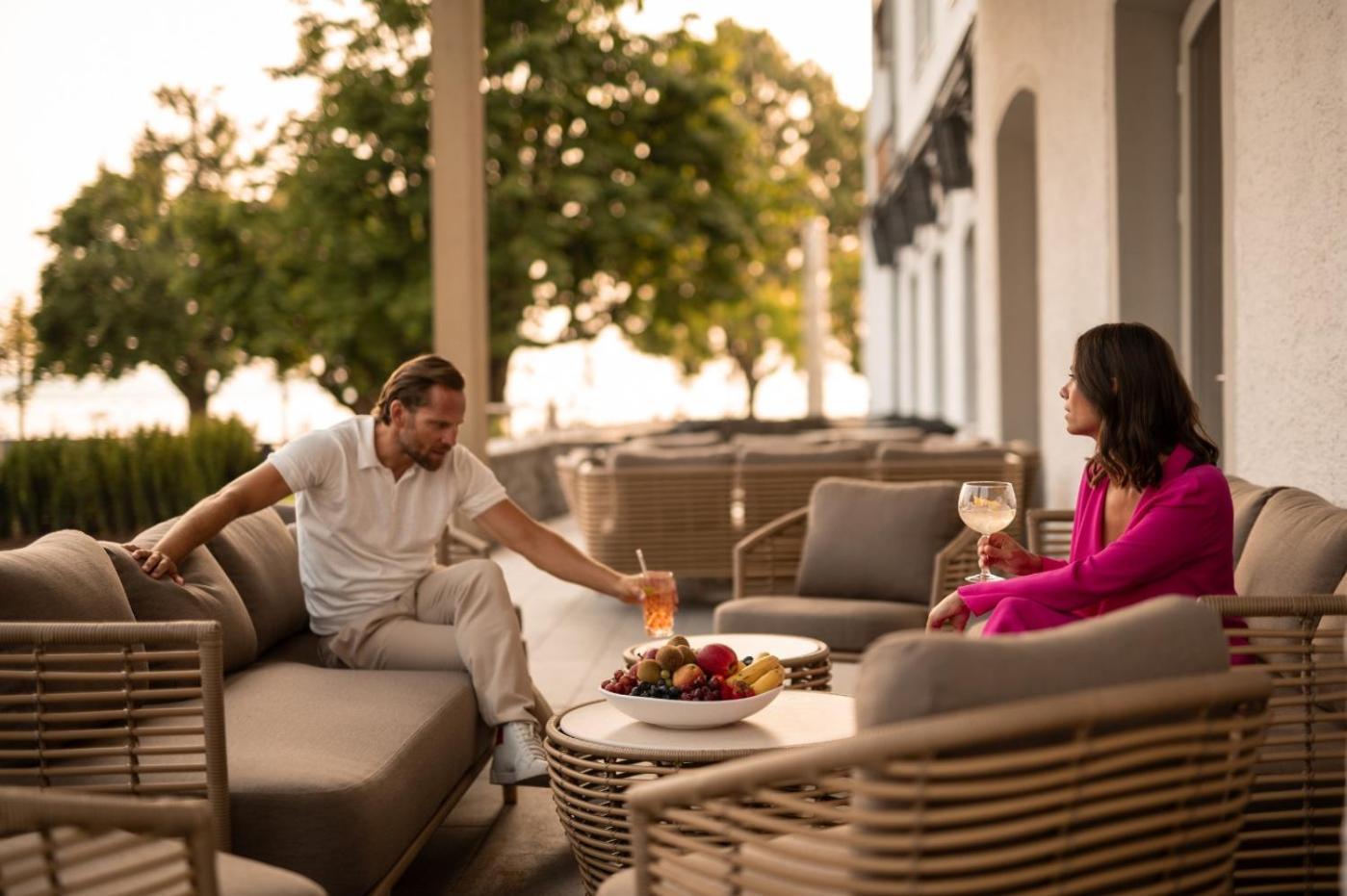 Seehotel Am Kaiserstrand Lochau Eksteriør billede